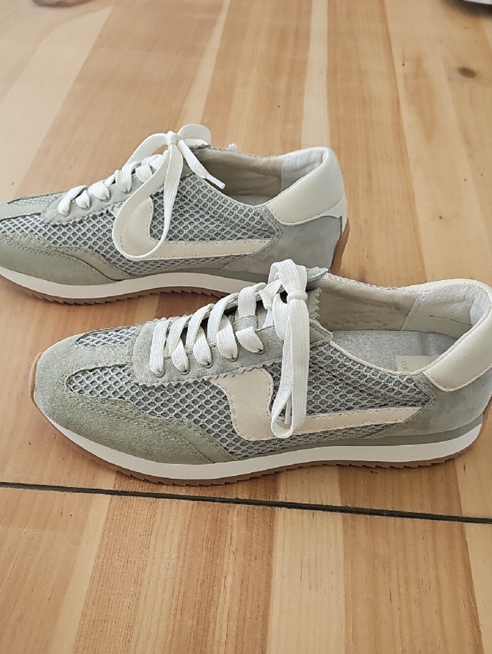 Women’s Dolce Vita - B.ntcd Mesh Sneakers in Sage Green - Picture 4 of 8